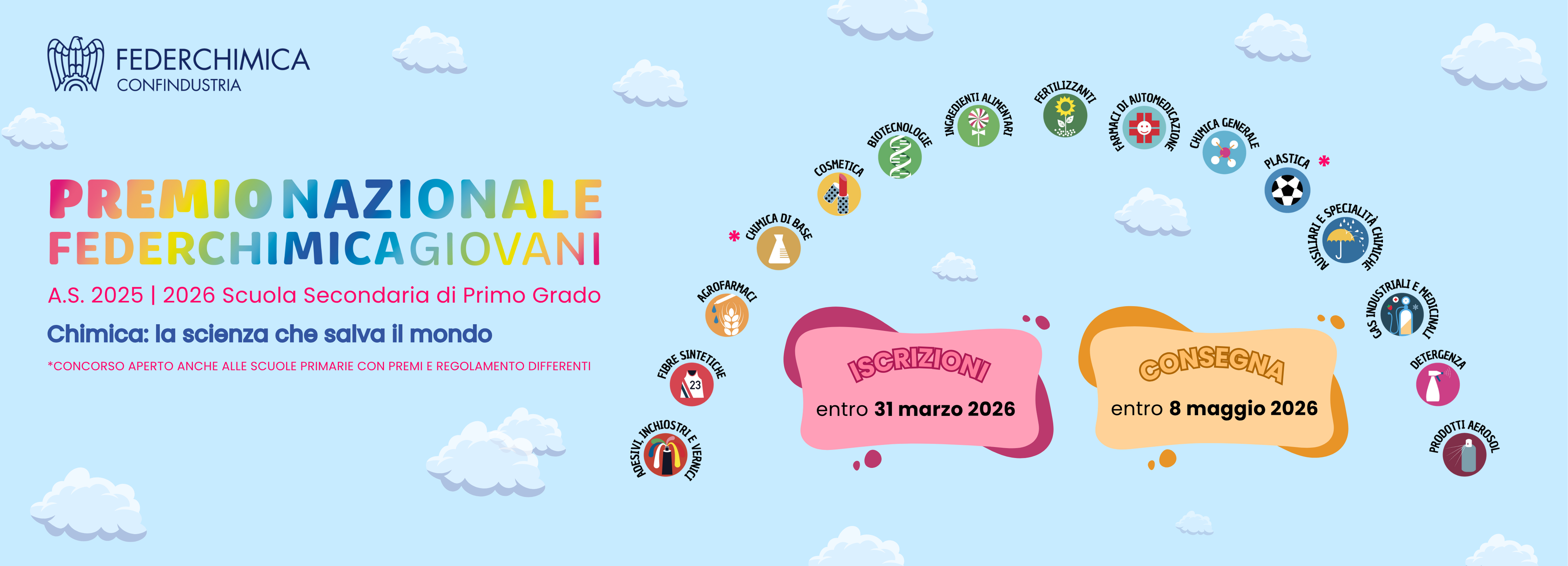 Locandina (1170 x 423)  - Premio Federchimica 2025-2026